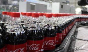 Линия по розливу напитков Coca-Cola