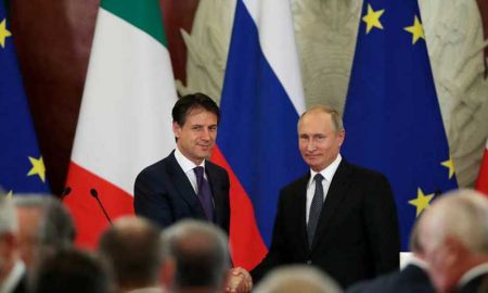 Премьер Италии - мне грустно из-за санкций, президент России - надеемся на поддержку