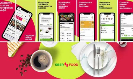 Сбербанк запустил ресторанное приложение SberFood