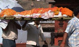 Индийский фермер ожил во время собственных похорон