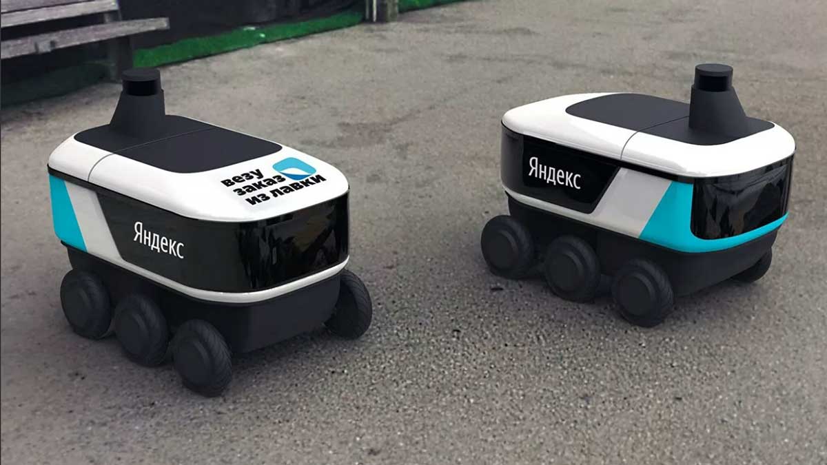 Автономный робот Яндекса готов развозить продукты москвичам