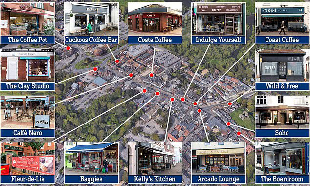Власти города запретили открывать 15-ю кофейню на одной улице