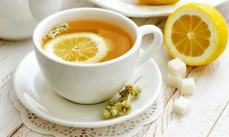 Чай с лимоном