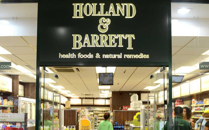 Британская сеть магазинов Holland & Barrett