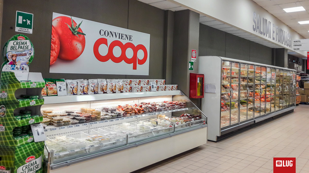 Итальянская сеть супермаркетов Coop Italy