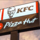 Сети ресторанов быстрого питания KFC и Pizza Hut