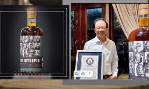 Вьетнамский коллекционер стал обладателем самой большой бутылки виски в мире