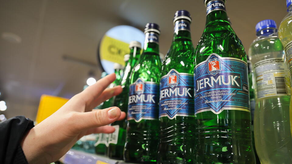В Краснодарском крае сняли с продажи минеральную воду «Джермук»
