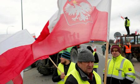 Польские фермеры продолжают блокаду границы с Украиной