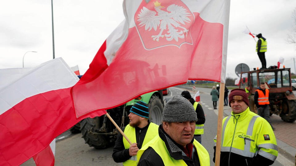 Польские фермеры продолжают блокаду границы с Украиной